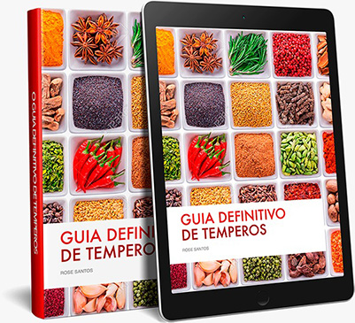 Guia mestre dos temperos mockup